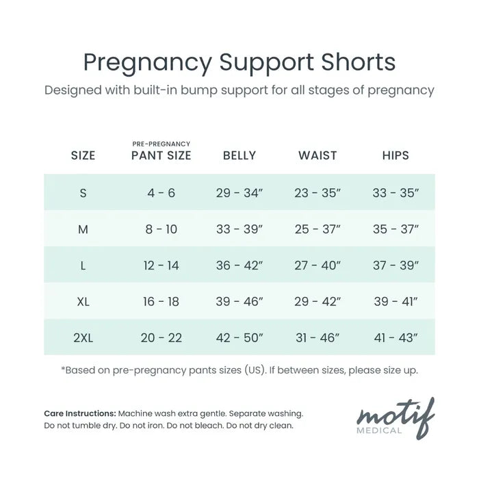 Motif Pregnancy Shorts