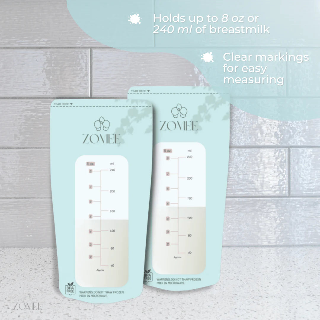 Zomee Breast milk storage bags 90 ct