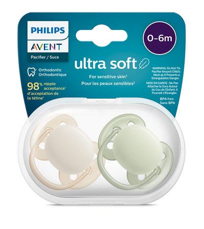 Ultra Air Pacifier 18m+, 2 pack