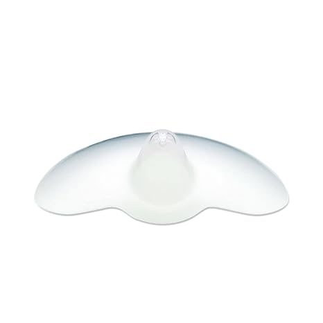 Ameda Washable Skin-to-Skin Nipple Shield for Breastfeeding, Ultra-Thin Flexible Silicone