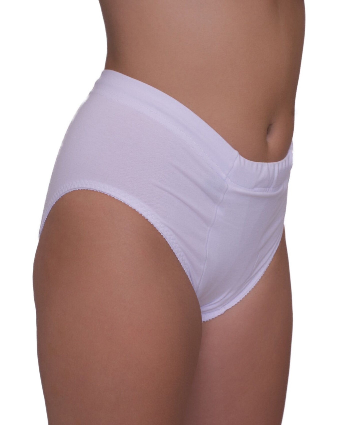 Vulvar Varicosity and Prolapse Support Brief with Groin Compression Bands and Hot & Cold Therapy Gel Pad