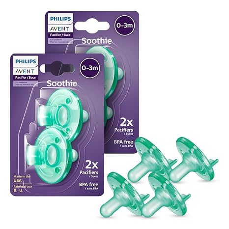 Soothie 3-18m, green, 1 pack