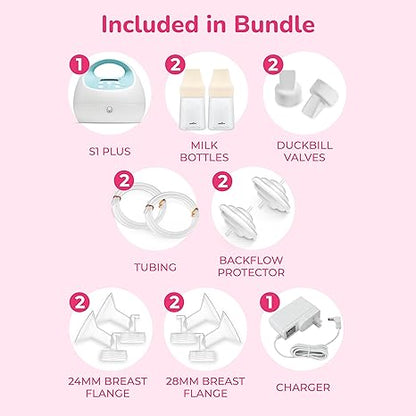 Spectra® S1 Plus Premier Rechargeable Double Electric Breastpump