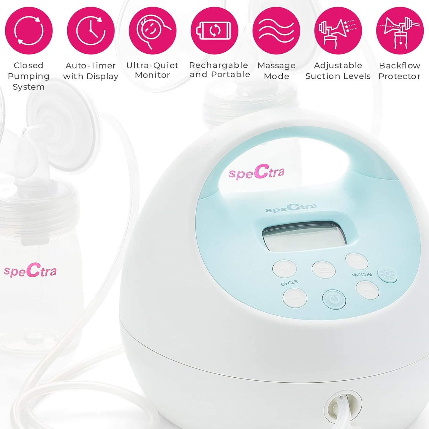 Spectra® S1 Plus Premier Rechargeable Double Electric Breastpump