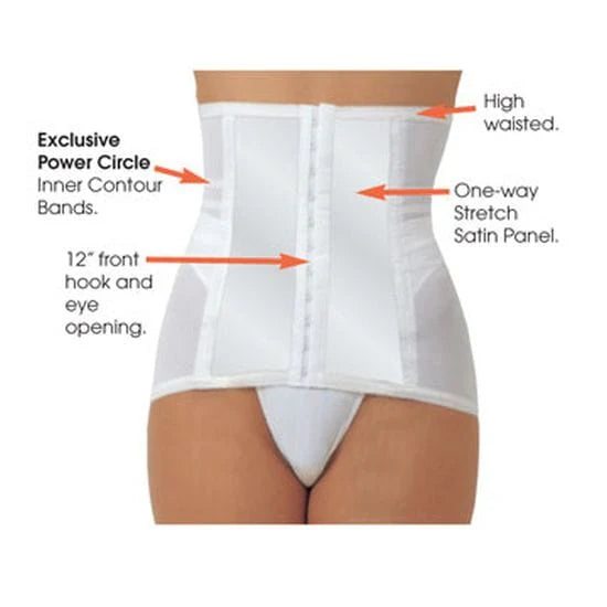 Satin Panel Waist Cincher