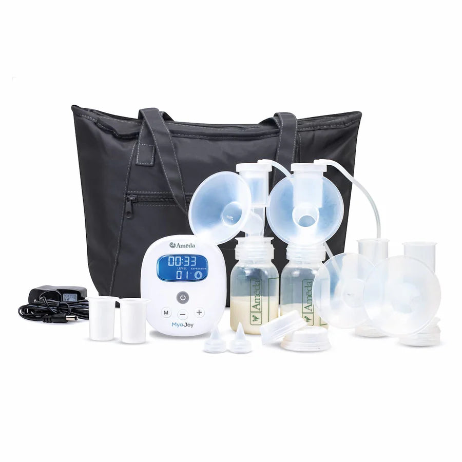 Ameda Mya Joy Breast Pump with Tote Bag