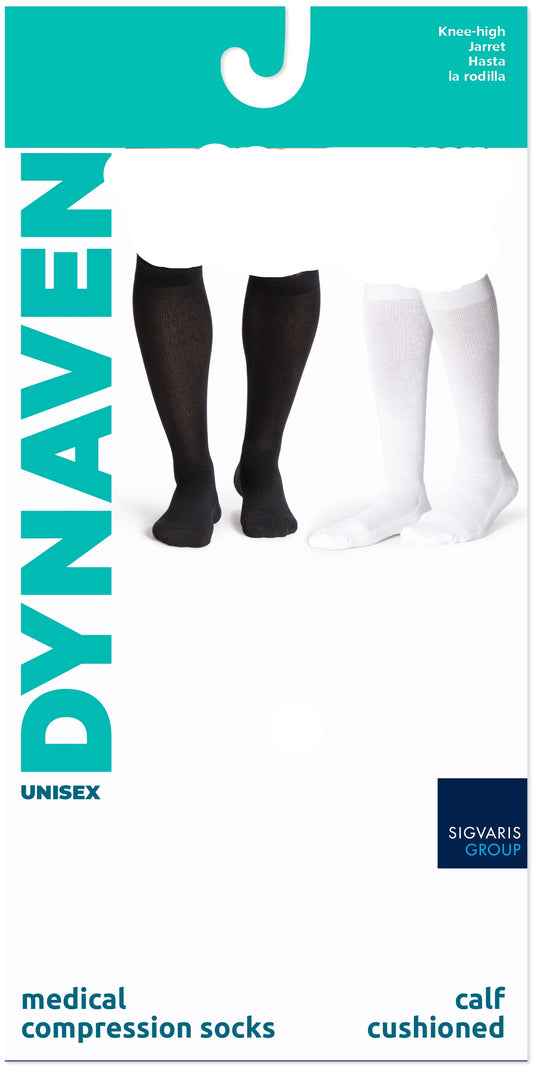 Men's Dynaven Cushioned knee highs 20-30 mmhg.