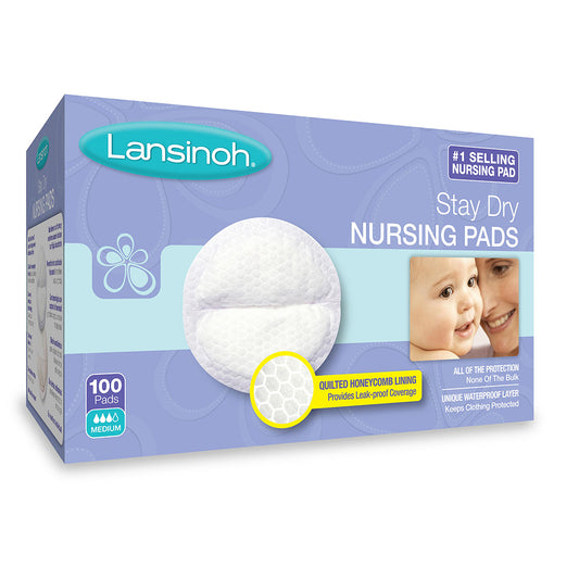 Lansinoh Stay Dry Nursing Pads 100 Ct.