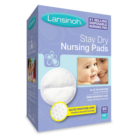 Lansinoh Stay Dry Nursing Pads 60 Ct.