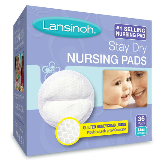 Lansinoh Stay Dry Nursing Pads 36 Pk.