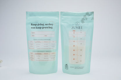 Zomee Breast milk storage bags 90 ct