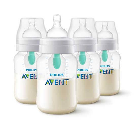 Anti-colic Bottle With AirFree Vent, 9oz, 3pk, Clear