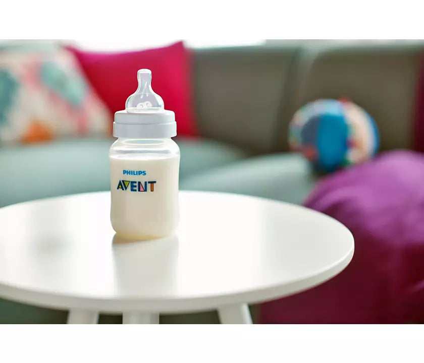 Anti-colic Baby Bottles, 11oz, 2pk, Clear
