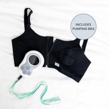 Duo Double Electric Breast Pump with Hands-Free Pumping Bra