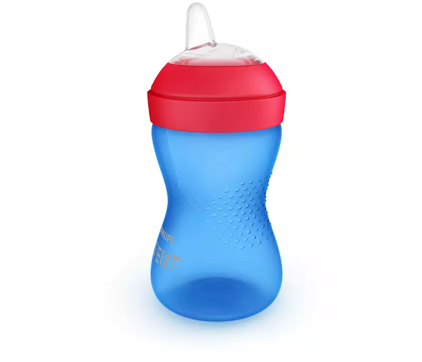 My Grippy Spout Cup, Blue/Green, 10oz, 2pk