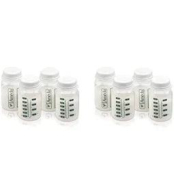 Ameda Bottles with Lock-Tight Cap 4 pack