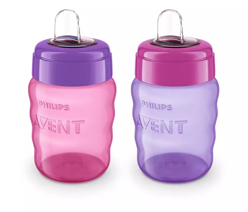 My Easy Sippy Cup, Pink/Purple, 9oz, 2pk